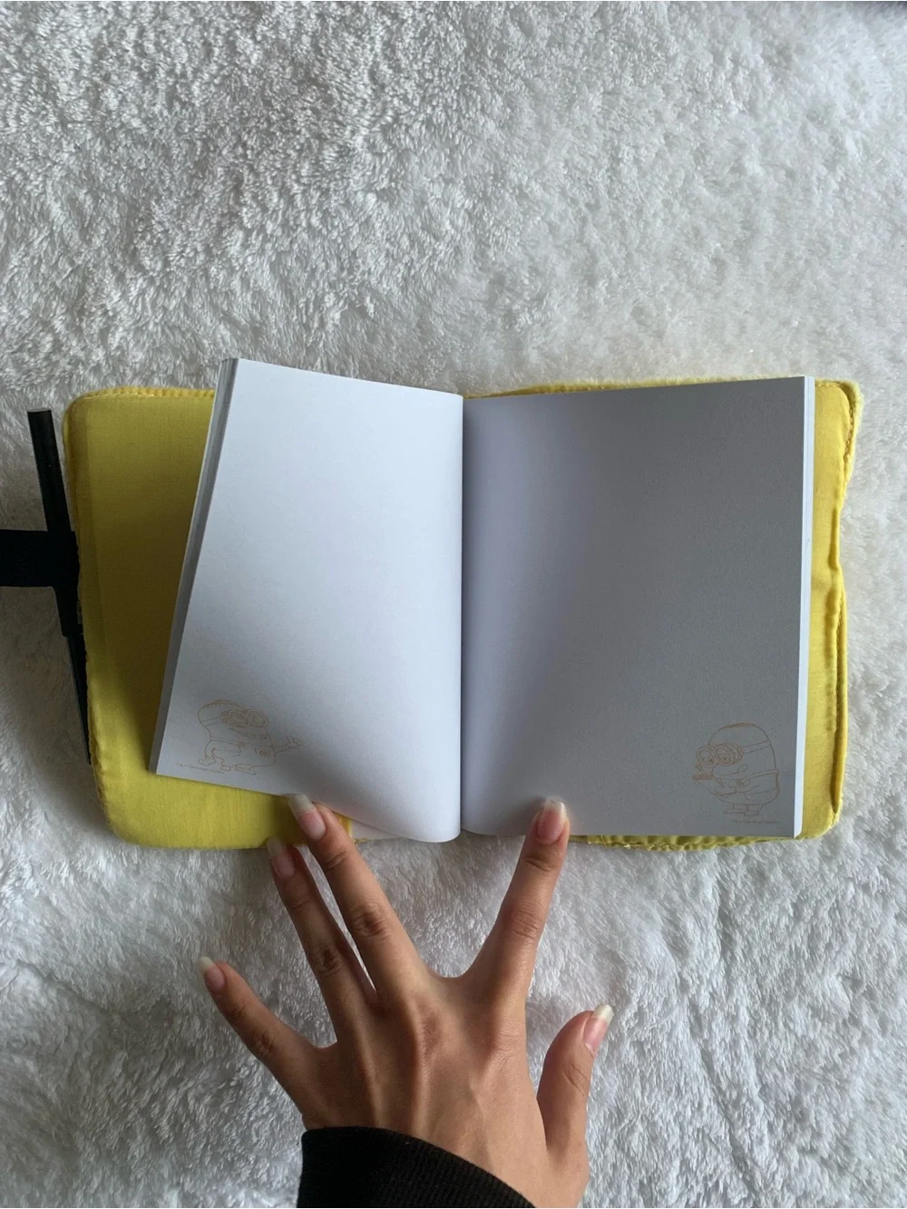 Despicable me Minion notebook and pencil
